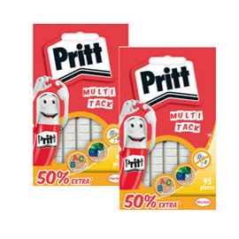 Pritt Gommini adesivi Multi Tack Massa Adesiva (Blister 65 pezzi)